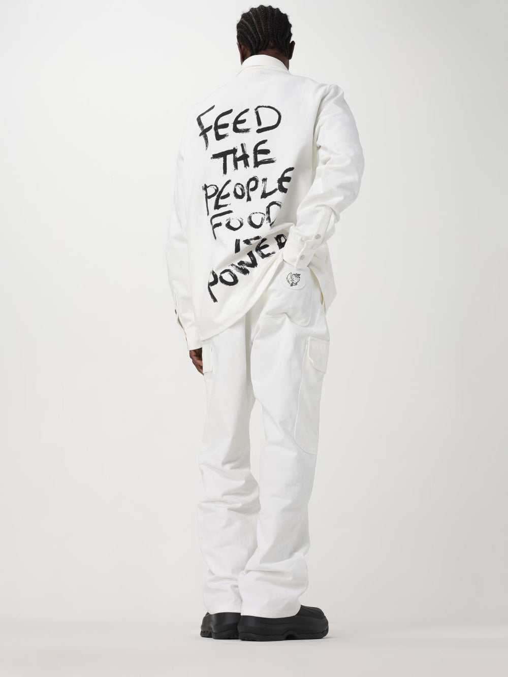 SKY HIGH FARM パンツ ホワイト FW24