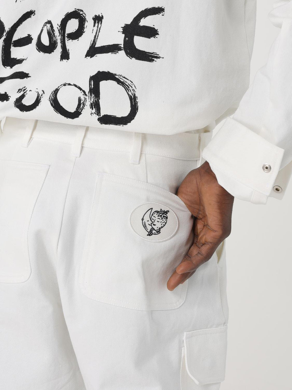 SKY HIGH FARM パンツ ホワイト FW24