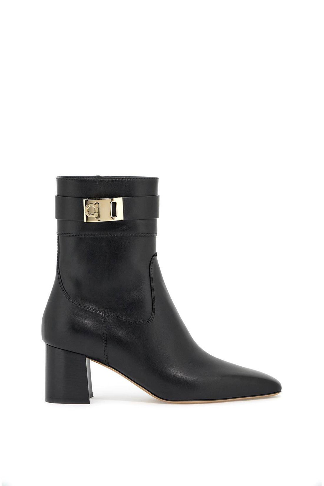 FERRAGAMO レディース アンクルブーツ ブラック