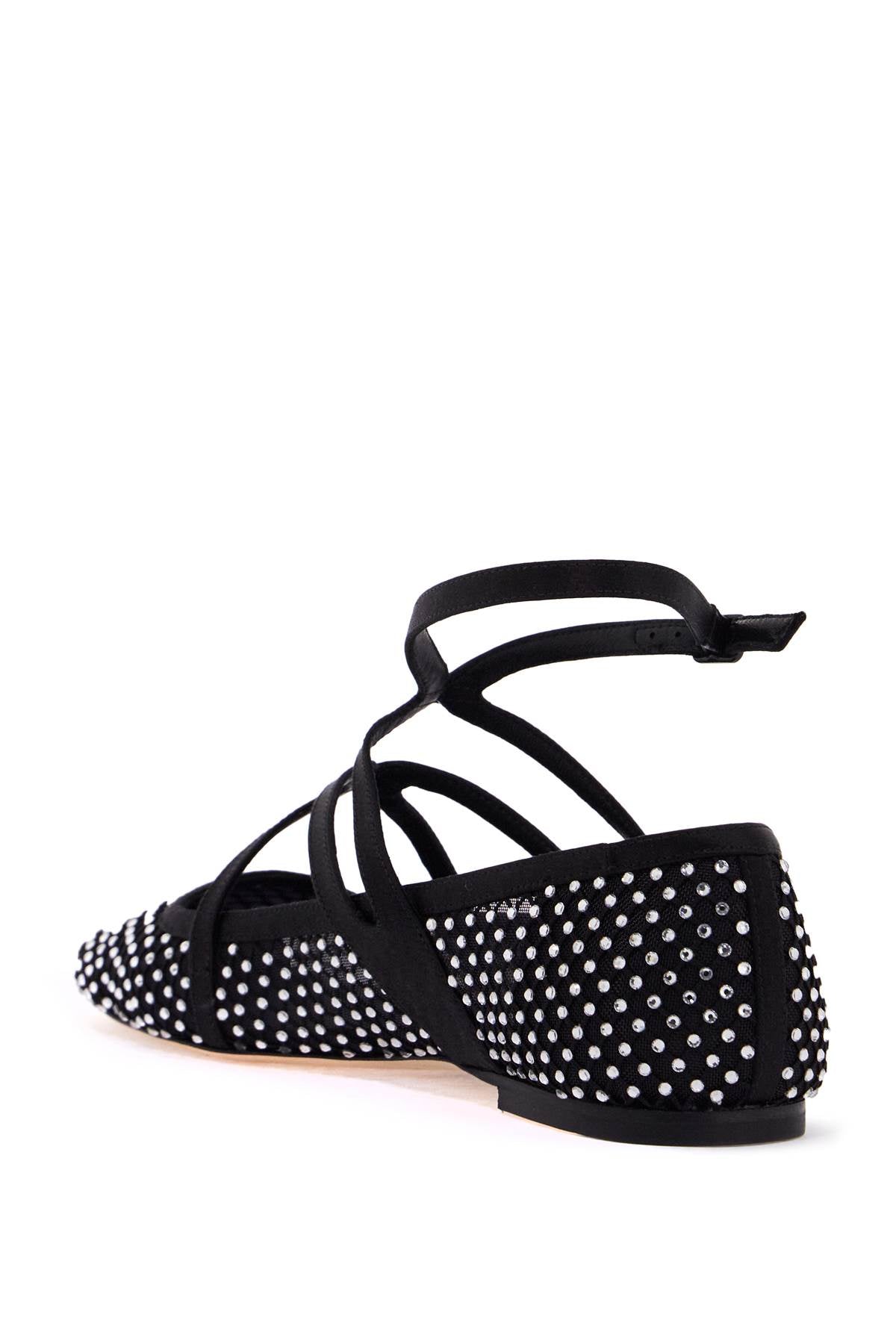 JIMMY CHOO レディース バレエフラット ブラック