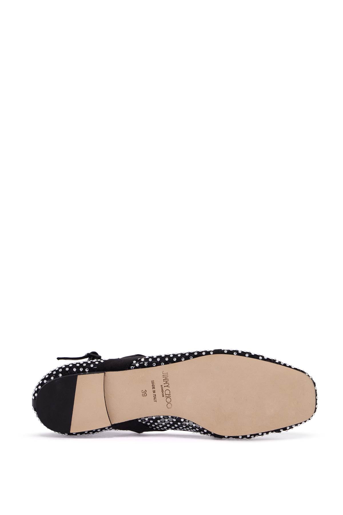 JIMMY CHOO レディース バレエフラット ブラック