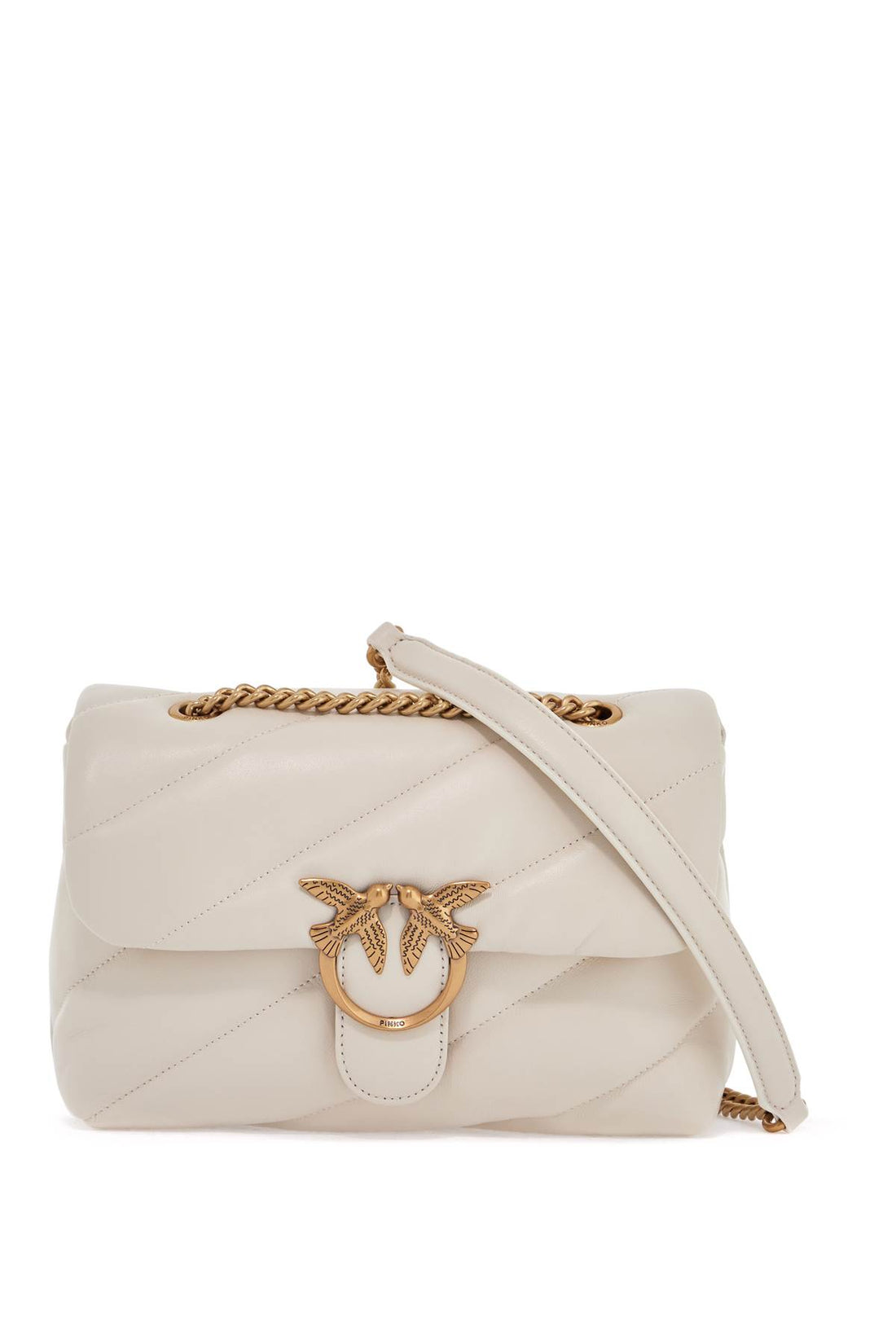 PINKO レディース ショルダーバッグ ホワイト