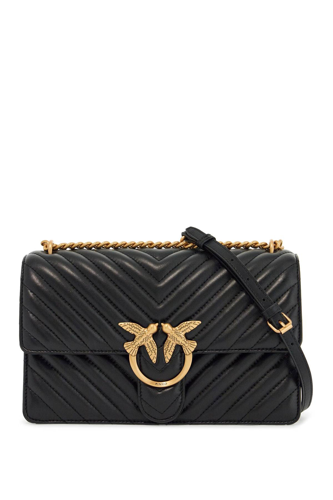 PINKO レディース ショルダーバッグ ブラック