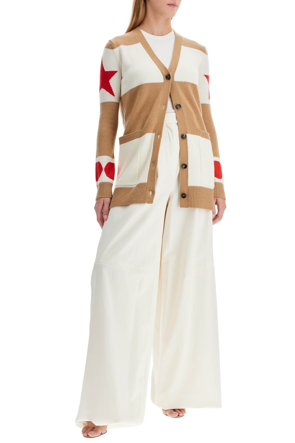 MAX MARA レディース カーディガン ベージュ