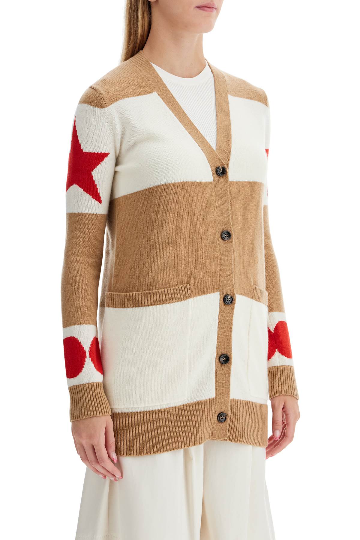 MAX MARA レディース カーディガン ベージュ
