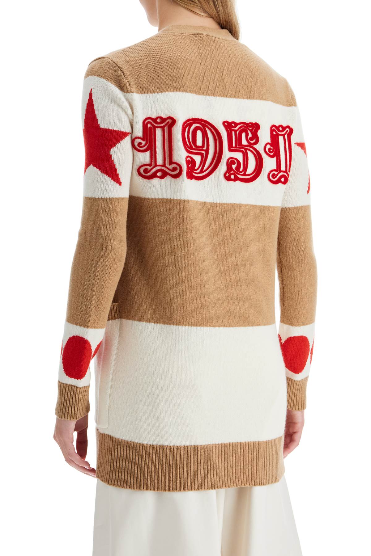 MAX MARA レディース カーディガン ベージュ