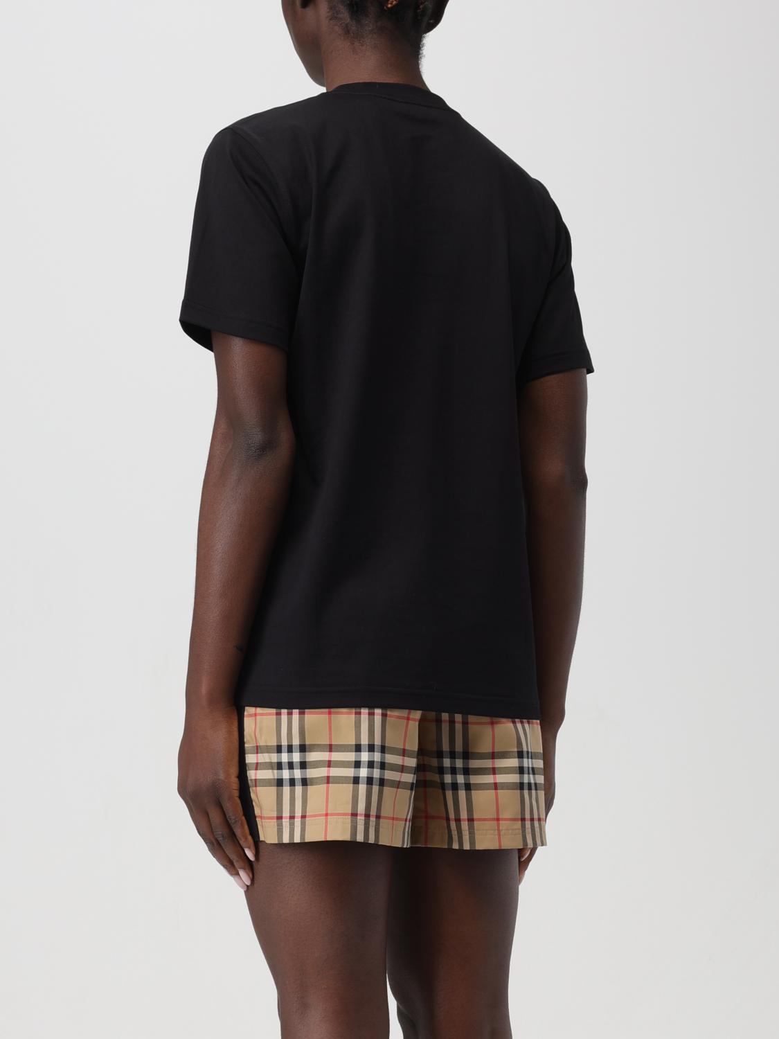 BURBERRY Tシャツ ブラック Fall/Winter 2025/2026