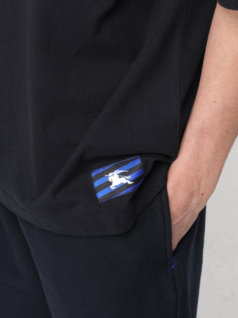 BURBERRY Tシャツ ブラック Fall/Winter 2025/2026