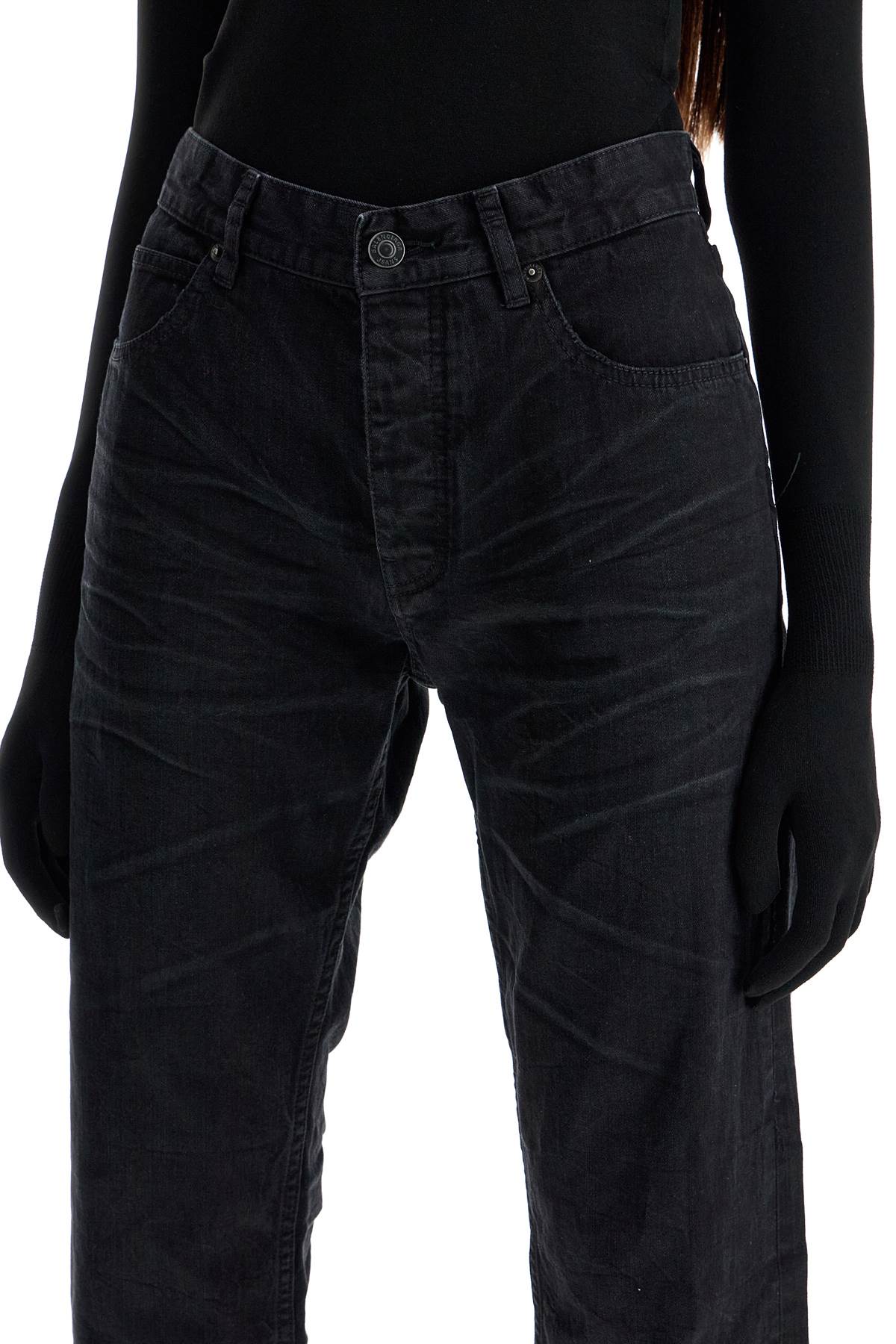 BALENCIAGA レディース ジーンズ ブラック