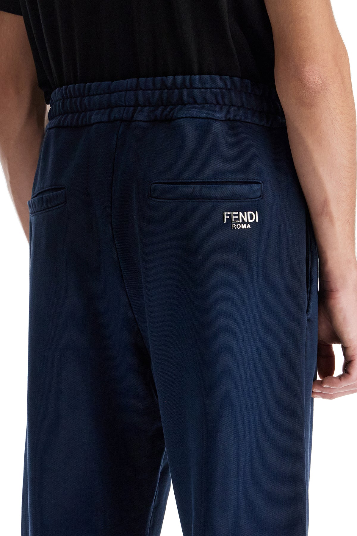 FENDI メンズ トラウザーズ ブルー