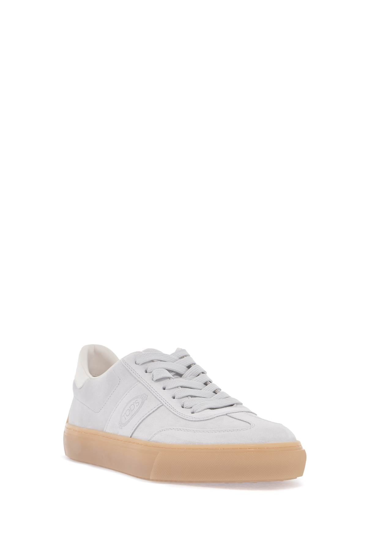 TOD'S メンズ レースアップシューズ グレー