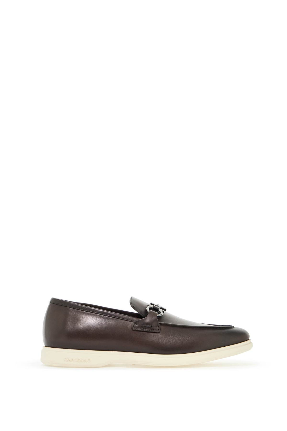 FERRAGAMO メンズ ローファー ブラウン