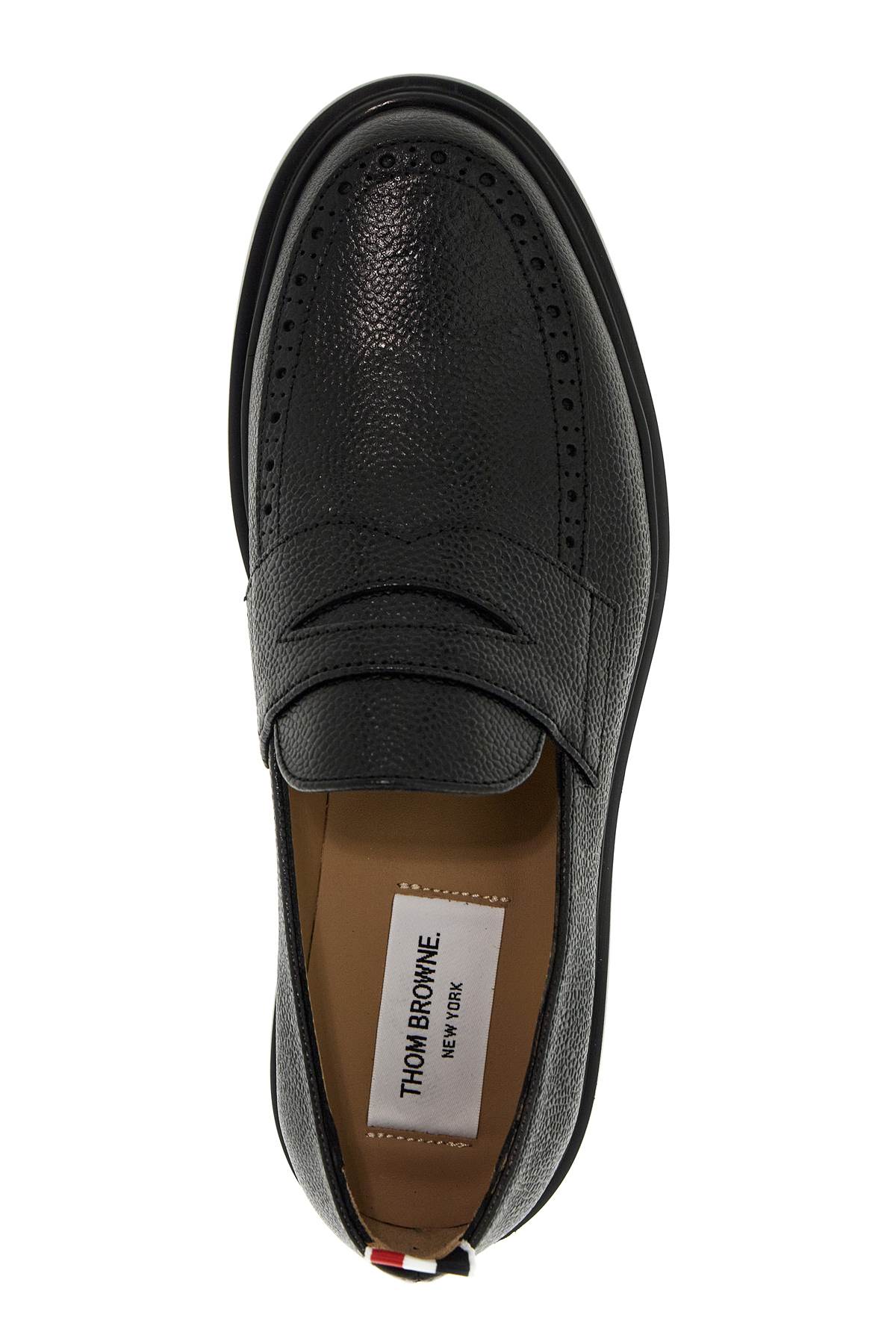 THOM BROWNE レディース ローファー ブラック