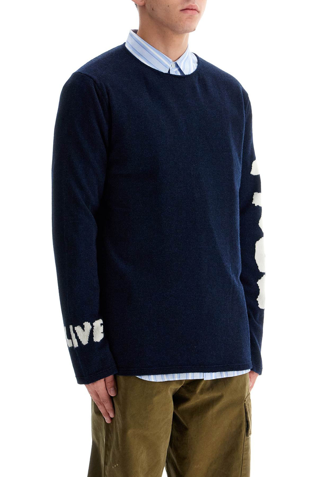 COMME DES GARCONS SHIRT メンズ プルオーバー ブルー