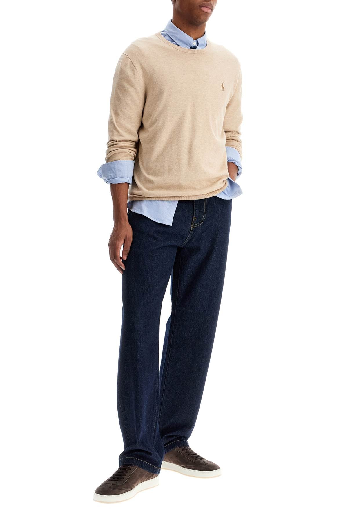 POLO RALPH LAUREN メンズ プルオーバー ベージュ