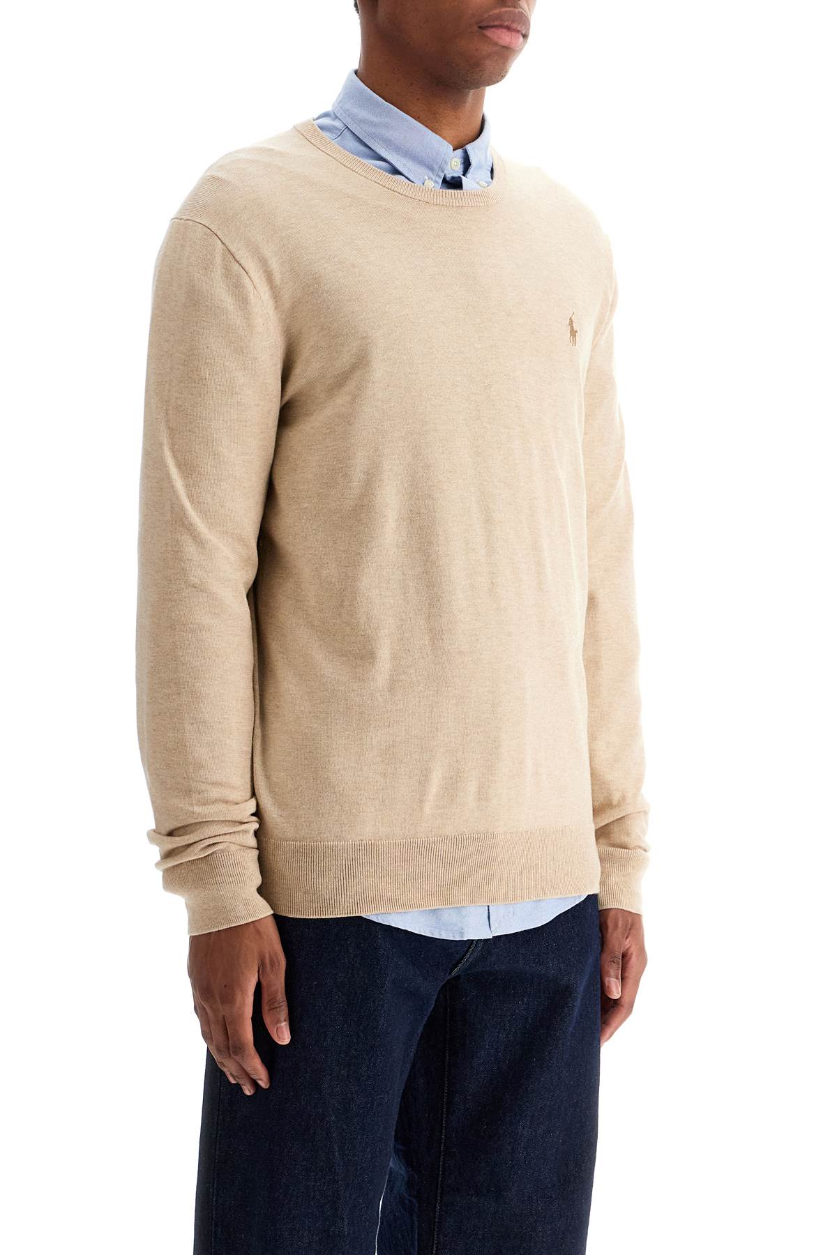 POLO RALPH LAUREN メンズ プルオーバー ベージュ
