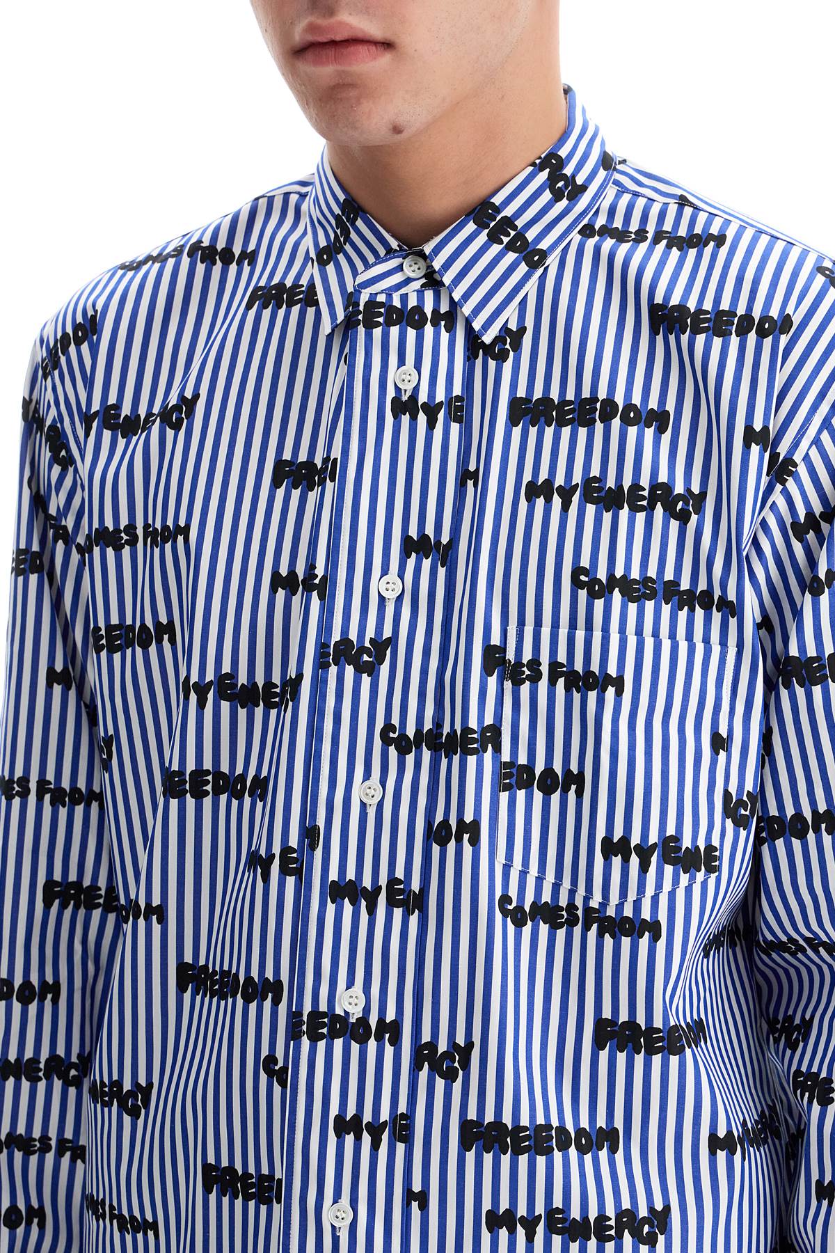 COMME DES GARCONS SHIRT メンズ シャツ ブルー