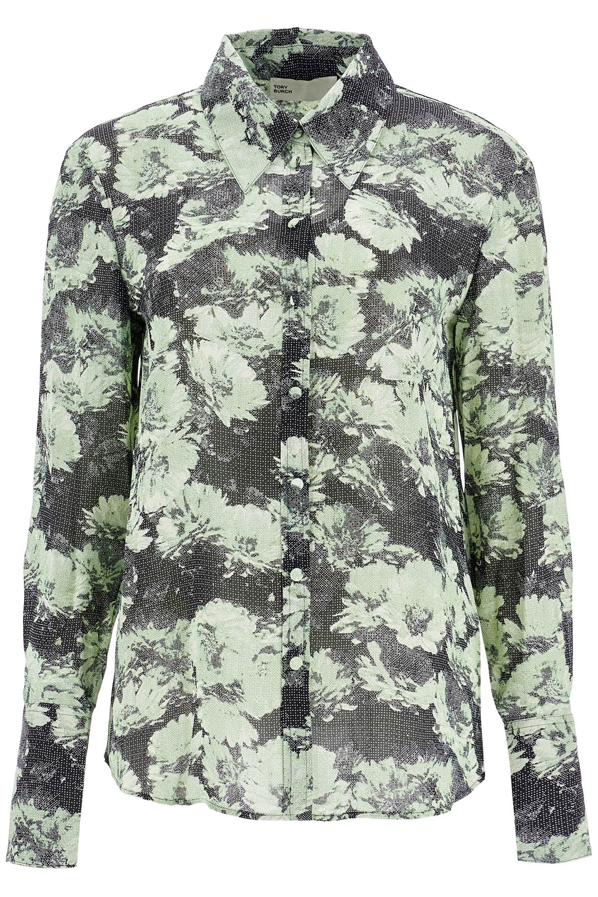 TORY BURCH レディース ブラウス グリーン