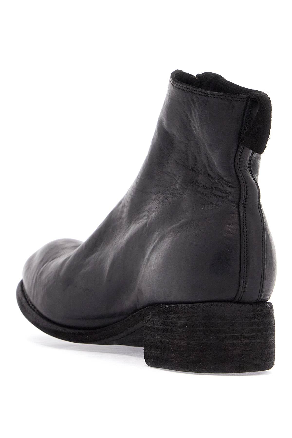 GUIDI レディース ブーツ ブラック