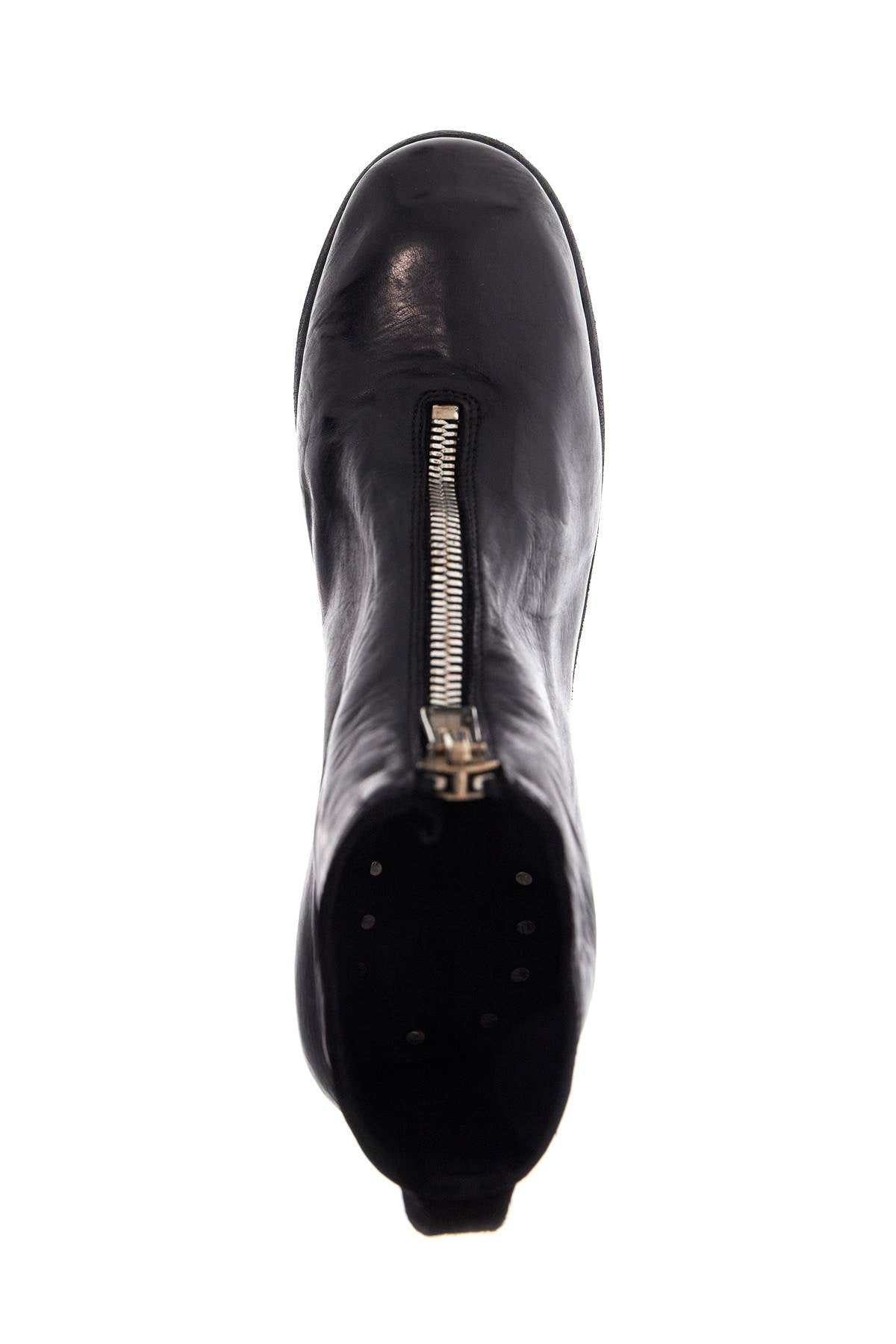 GUIDI レディース ブーツ ブラック