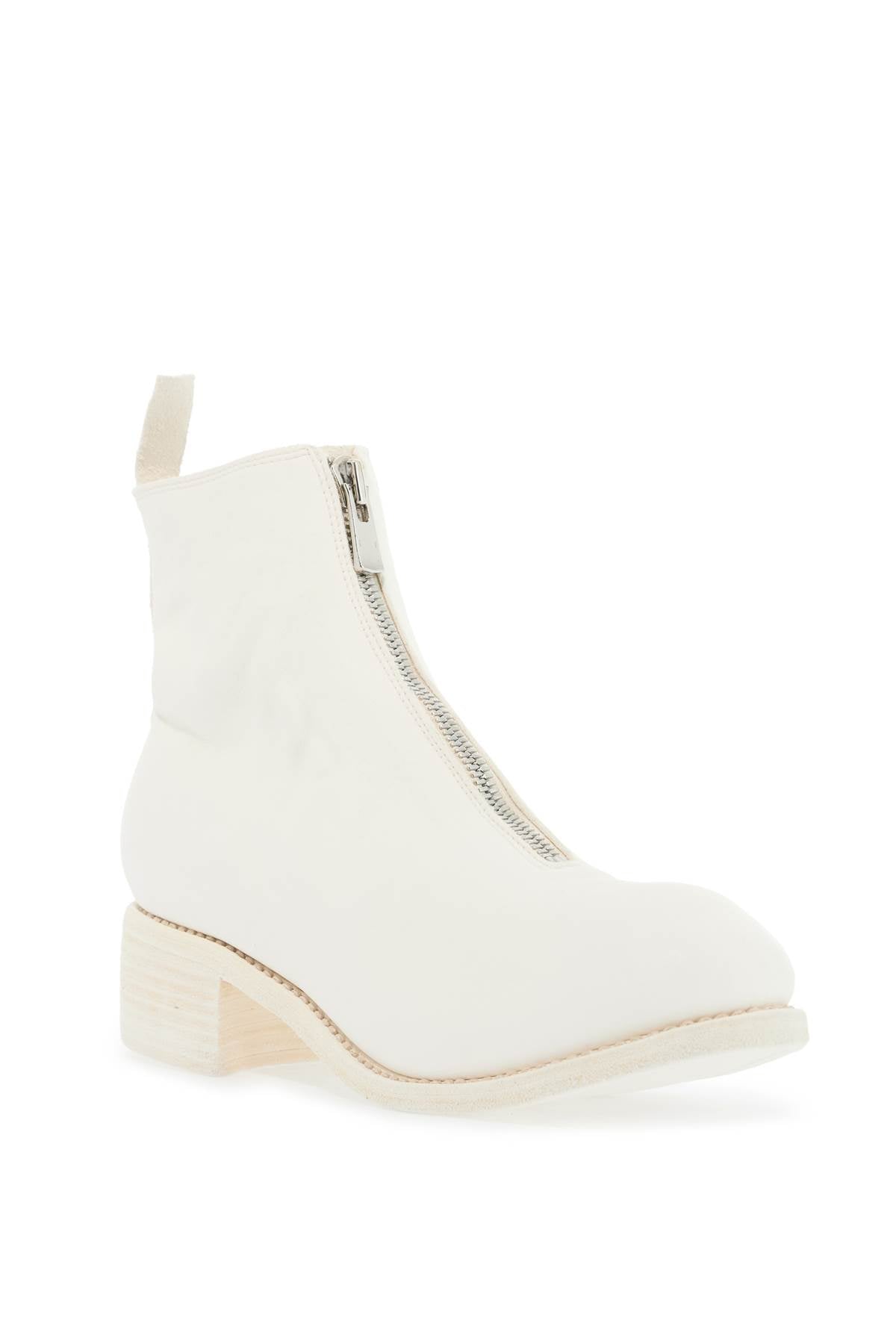 GUIDI レディース ブーツ ホワイト