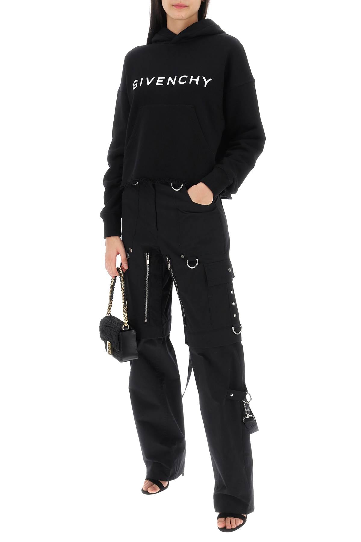 GIVENCHY レディース スウェットシャツ ブラック