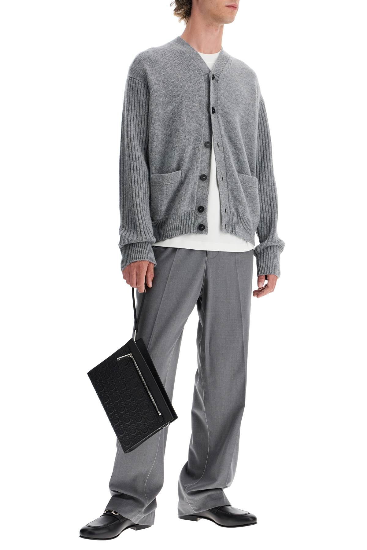 FERRAGAMO メンズ スウェットシャツ ホワイト