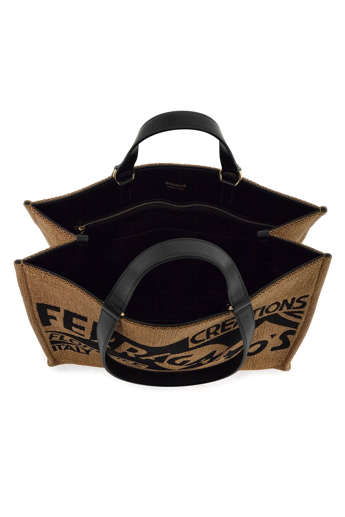 FERRAGAMO レディース トートバッグ ベージュ