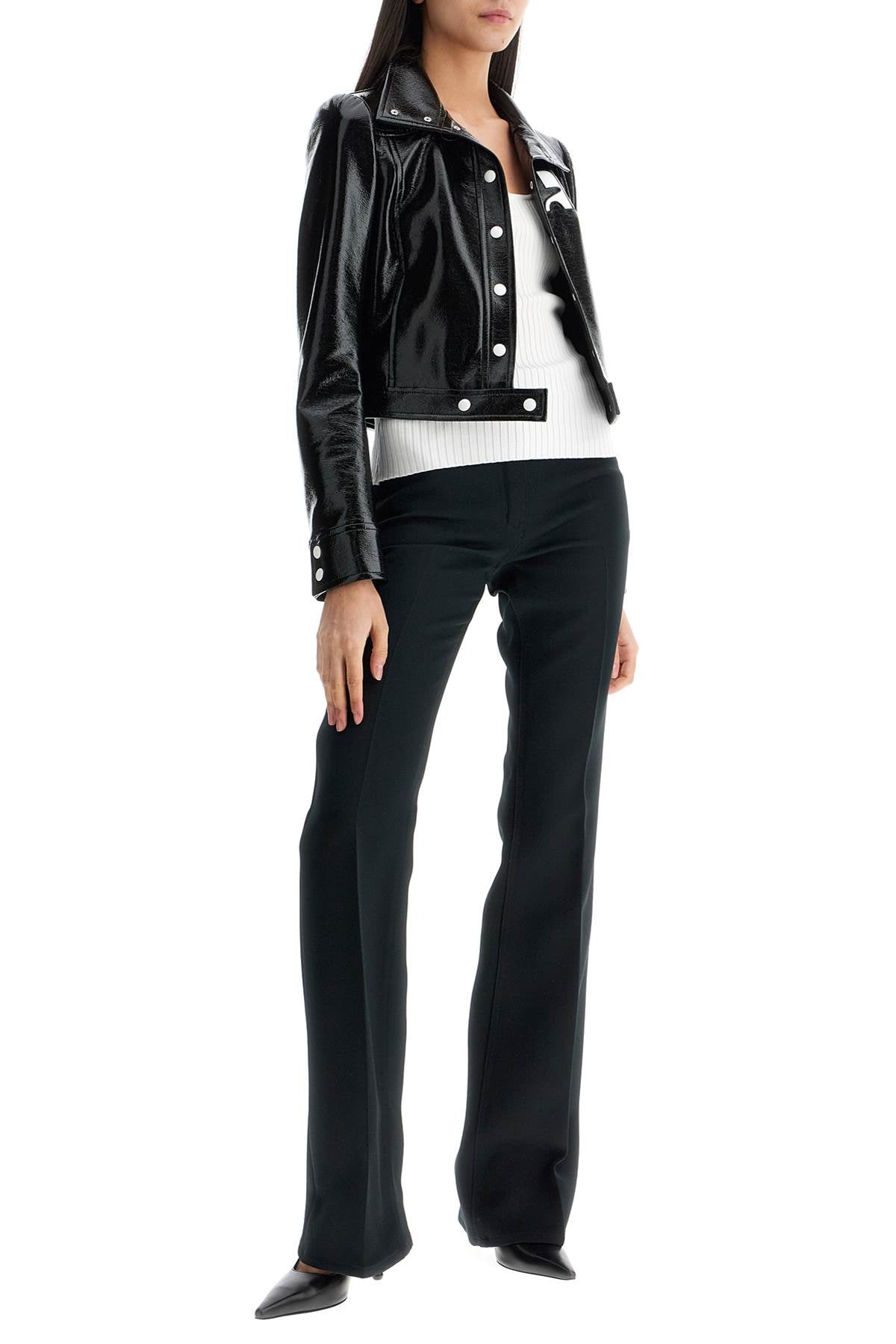 COURREGES レディース トラウザーズ ブラック