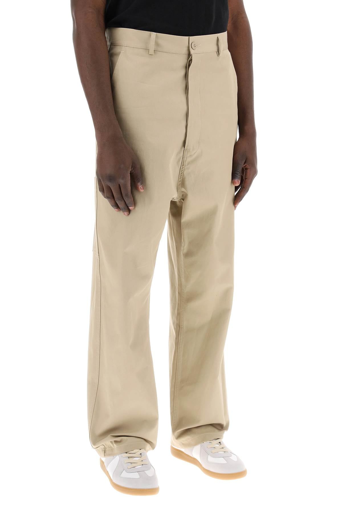 MM6 MAISON MARGIELA メンズ トラウザーズ ベージュ