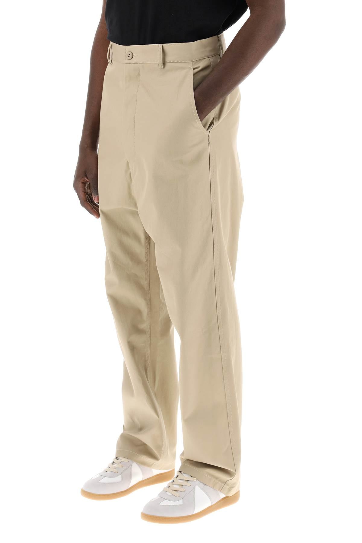 MM6 MAISON MARGIELA メンズ トラウザーズ ベージュ