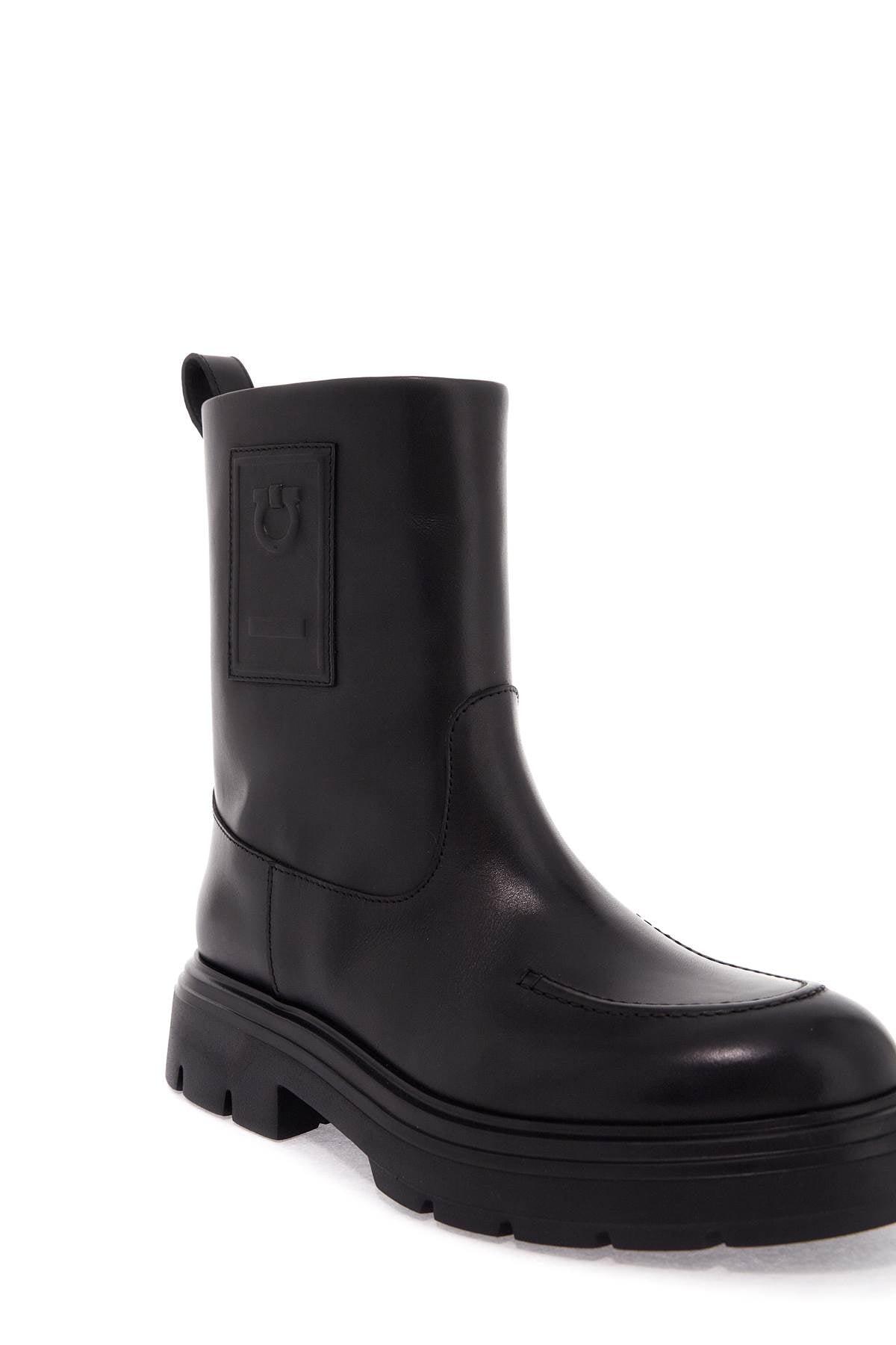 FERRAGAMO レディース ウィンターブーツ ブラック